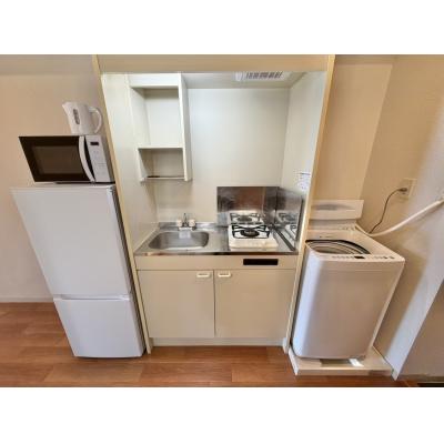 ✨ Wi-Fi無料 📶 名鉄岐阜駅徒歩17分 🚋 駐車場アリ🚙スマートTV導入Netfrix見放題！🔶マンスリーベースＪＰ🔶　【G025】の物件写真2