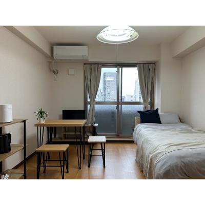 大津赤十字病院近く🏥大津駅・浜大津駅の２路線利用可能🚉家具家電付き✨いちばんちマンスリー大津駅前長等２の物件写真1