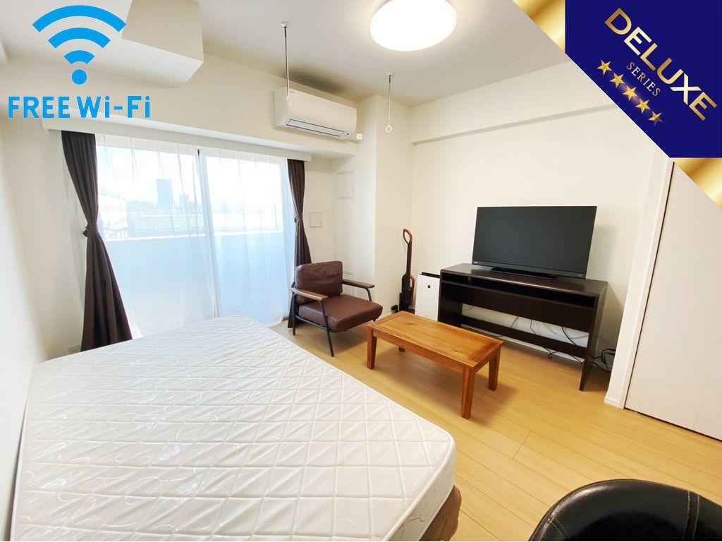 グッドステイ西武新宿線中井・下落合スカイガーデン■『ペット可・1K・25平米・築浅・Wi-Fi無制限・ローテーブル・ソファ』【デラックス】の物件写真1