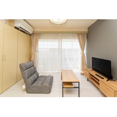 駅徒歩圏内！家具家電付！駐車場付！TM223　2‐A号室の物件写真1