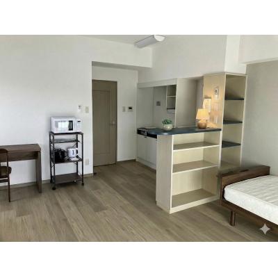 🌈新規OP賃料半額🌈【最上階角部屋/駐車場無料】日当たり良好な広々1R！スーパー徒歩5分🏪オートロック🔒【M082】の物件写真4