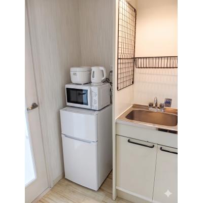 🌈新規オープン賃料半額🌈地下鉄板駅徒歩3分　複数路線利用可🚃BT別　独立洗面台付✨スマートTV【M094】の物件写真4