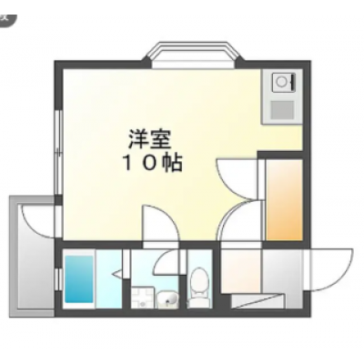 金沢駅徒歩5分✨Wifi無料🍀家具家電付き📺駐車場応相談🚙 TM248　101号室の物件写真6