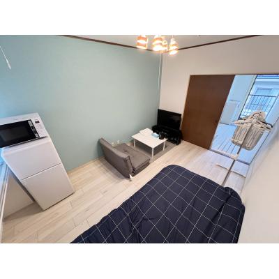 🏨🏨🏨タカラマンスリー🏨🏨🏨アベニール大分　206　大分大学付近の物件です！南大分方面へ出張のお客様におススメ♪の物件写真1