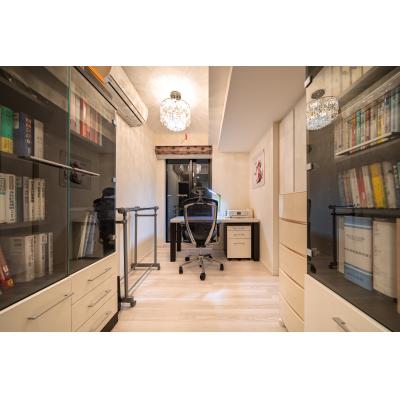超高層52階建て高級タワーマンション、免震ツインタワー37階角部屋 ★高級家具、家電付きの物件写真3