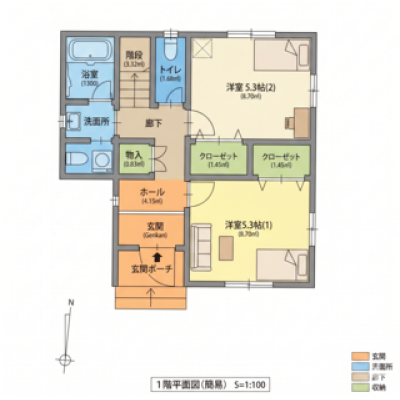 河口湖新築戸建て2LDK｜最大6名・家具家電付き！駐車場2台付き THM3の物件写真1