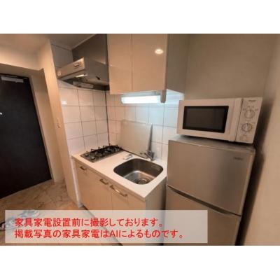 ★SステイEL梅田グレイス阪急中津【禁煙ルーム・１K・Wi-Fi無料・セミダブルベッド】★独立洗面台・温水洗浄便座・浴室乾燥機・ガス２口K★ペット可★の物件写真3