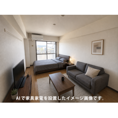 ★Sステイ京都駅前プラネシア【禁煙ルーム・１K・wifiレンタル可（有料）・ダブルベッド】★独立洗面台・温水洗浄便座・ガス２口キッチン★の物件写真2