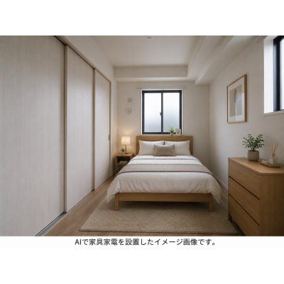 ★SステイPS名古屋駅前ルミアス【禁煙ルーム・１LDK・Wi-Fi無料・ダブルベッド 】★独立洗面台・温水洗浄便座・浴室乾燥機・カウンターキッチン★の物件写真3