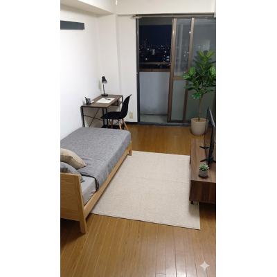 【茶山・京都芸術大学駅徒歩3分 / ドラム式洗濯乾燥機完備 / Wi‑Fiあり / バス・トイレ別 / 南向きバルコニー / 最上階・4階部分 / ネット使用料不要】の物件写真1