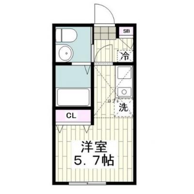 ONLY横浜13【🌈WiFi・管理費０円キャンペーン🌈】ペット不可★ロフト★BT別★最上階☆新杉田駅徒歩8分<=>大船駅22分　横浜駅23分　川崎37分☆の物件写真6