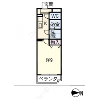 ✨ Wi-Fi無料 📶 二ツ杁駅より徒歩２分 🚙 駐車場アリ🚙  🔶マンスリーベースＪＰ🔶　【A005】の物件写真1