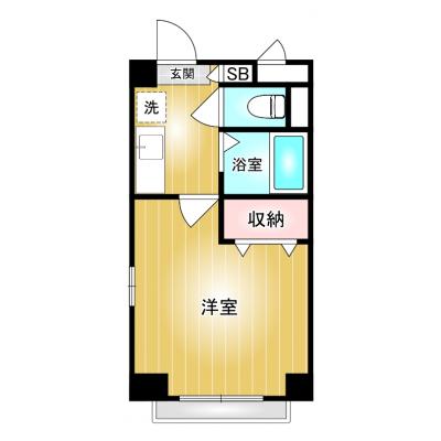 コスパだけじゃない“快適さ重視”マンスリータウン【熊谷駅より徒歩6分】【無料Wi-Fiあり📶】熊谷宮前町A206の物件写真6