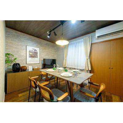 【最大8名の戸建て✨】ボザールハウス 📌無料Wi-Fi／浴室乾燥／独立洗面台／5~9月空き有の内観画像