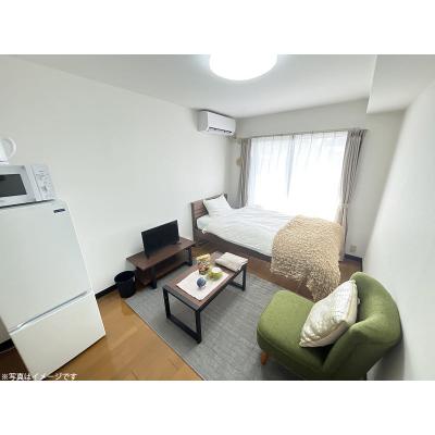 ユニオンマンスリー三鷹７　212　1R・シングル☆【禁煙ルーム】人気の角部屋！女性も安心の室内洗濯機＆ローテーブル＆ソファ付きの快適なお部屋/コンビニ至近/週末は井の頭恩賜公園でのんびりの外観画像