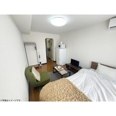 ユニオンマンスリー三鷹７　212　1R・シングル☆【禁煙ルーム】人気の角部屋！女性も安心の室内洗濯機＆ローテーブル＆ソファ付きの快適なお部屋/コンビニ至近/週末は井の頭恩賜公園でのんびりの物件写真2