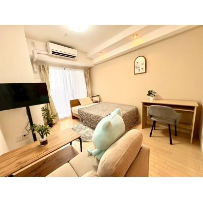 【新規オープン🌸特典あり⭐⭐】デスクもソファも標準装備♪ごゆっくりお過ごしできるお部屋🌟の物件写真2
