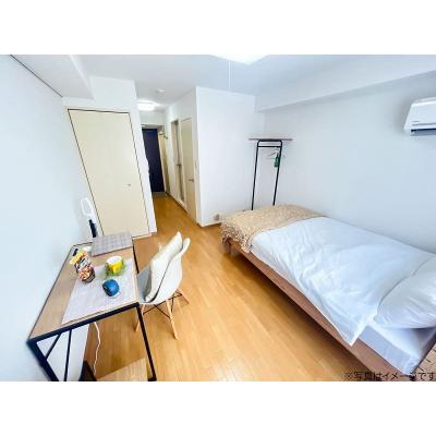 ユニオンマンスリー国分寺６　205　1R・セミダブル☆【禁煙ルーム】バス・トイレ別♪女性も安心の室内洗濯機＆デスク・チェア＆たっぷり収納2ドア冷蔵庫や電子レンジなど生活家電のあるお部屋の物件写真2