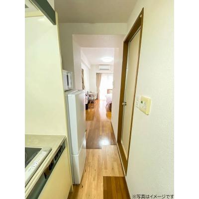 ユニオンマンスリー西国分寺４　103　1R・シングル☆【禁煙ルーム】安心のオートロック＆モニター付きインターフォン完備/デスク＆チェア付きでテレワークにも便利/コンビニ至近の物件写真5