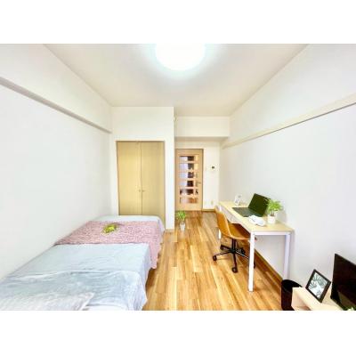 【中村区/太閤通駅徒歩約4分/バス・トイレ別/洋室7帖/オートロック/エレベーター/自転車駐輪可能】レジデンス中島 ファミマンの外観画像