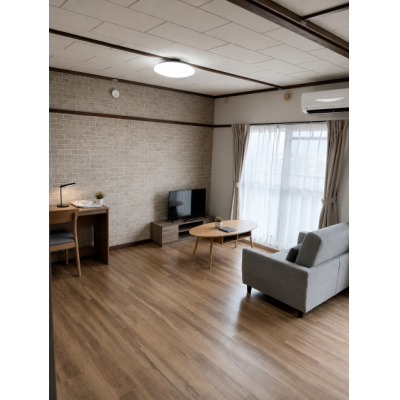 駅徒歩4分【Wi-Fi無料】✨家具家電付＆Pの外観画像