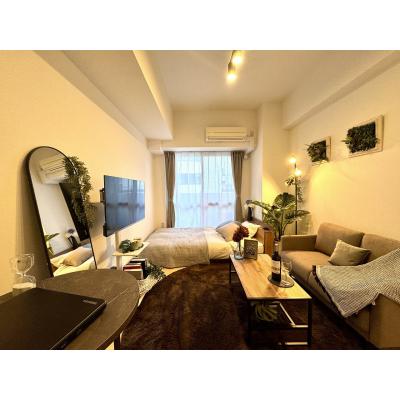 【ラグジュアリーライン】EC大手前レシェンテ 24.30㎡② 【こだわりインテリア・機能面重視の家具家電／天満橋駅　徒歩5分】の物件写真3