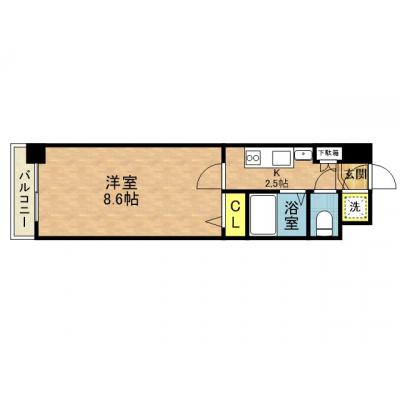さくらす天神47【赤坂駅徒歩3分・広々システムキッチン】の物件写真6