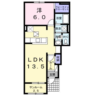 リバーサイド・フジ　Ｂ 102【管理NO：1-021003002-01020】 ★家具家電は申し込み後に搬入します★ ★2026年09月上旬入居可能★の物件写真1
