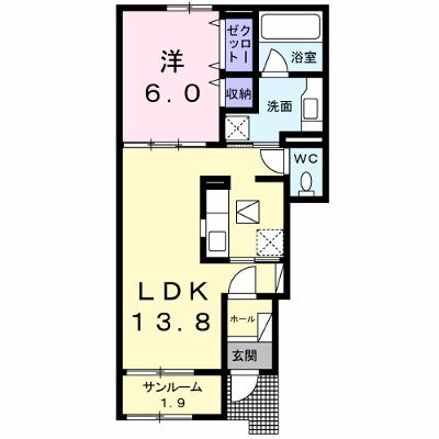 トーレヤ　Ａ 102【管理NO：1-024997801-01020】 ★家具家電は申し込み後に搬入しますの外観画像
