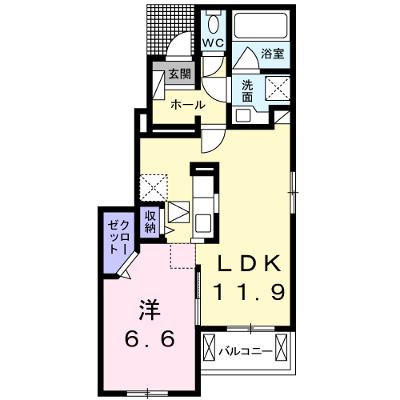 ソフィア・横内 101【管理NO：1-021180401-01010】 ★家具家電は申し込み後に搬入しますの外観画像