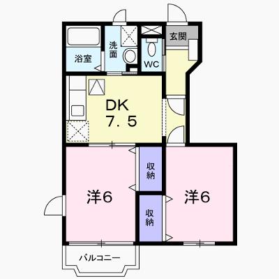 コータ・コートＡ 103【管理NO：1-010292901-01030】 ★家具家電は申し込み後に搬入します★の外観画像