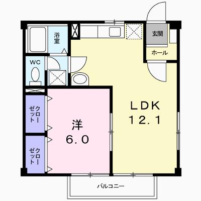 サニーコート長地 201【管理NO：1-007271601-02010】 ★家具家電は申し込み後に搬入します★の外観画像