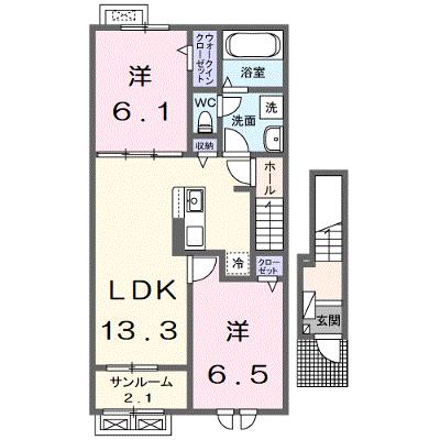 ヘリテージＴ 202【管理NO：1-027264802-02020】 ★家具家電は申し込み後に搬入しますの外観画像