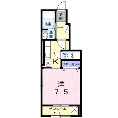 Ｌｕｃｋｙ　Ｈｏｕｓｅ　Ｙｏｕ 102【管理NO：1-019703601-01020】 ★家具家電は申し込み後に搬入します★の外観画像