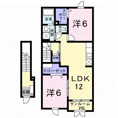 スプランドゥール 202【管理NO：1-015983601-02020】 ★家具家電は申し込み後に搬入します★の外観画像