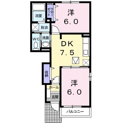 ベル・アンジュＡ 103【管理NO：1-015060901-01030】 ★家具家電は申し込み後に搬入します 2026年07月中旬入居可能の外観画像