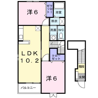 ハルトリーゲルＣ 201【管理NO：1-014124703-02010】 ★家具家電は申し込み後に搬入します★の外観画像