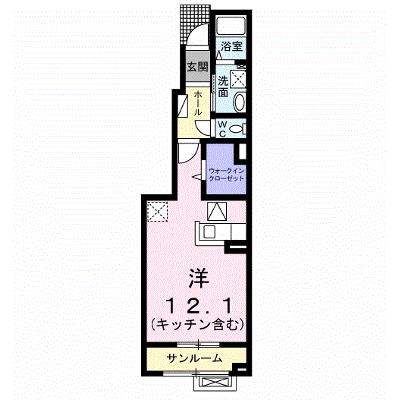 シャルマン・エミュー 102【管理NO：1-018571801-01020】 ★家具家電は申し込み後に搬入します 2026年08月中旬入居可能の外観画像
