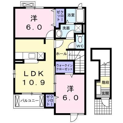グレイナＣ 201【管理NO：1-014264803-02010】 ★家具家電は申し込み後に搬入します★の外観画像