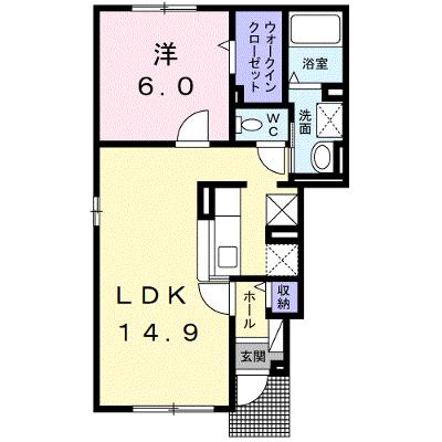 Ｓｈｉｎｙ　ＳｔａｒⅤ 101【管理NO：1-019240101-01010】 ★家具家電は申し込み後に搬入します★の外観画像