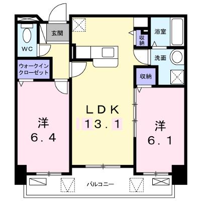 ミカーレ・トーゲン 402【管理NO：1-018606001-04020】 ★家具家電は申し込み後に搬入します★の外観画像