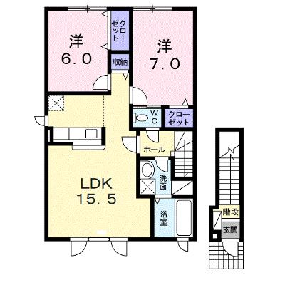 アリビオ 201【管理NO：1-016322301-02010】 ★家具家電は申し込み後に搬入します 2026年08月中旬入居可能の外観画像