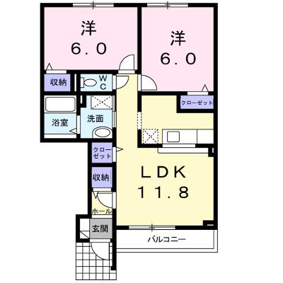 Ｌｅａｆ　ＰｌａｚａⅡ 102【管理NO：1-015196302-01020】 ★家具家電は申し込み後に搬入します★の外観画像