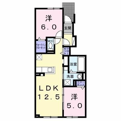 ドリーム江別Ⅱ 104【管理NO：1-028300202-01040】 ★家具家電は申し込み後に搬入します★の外観画像