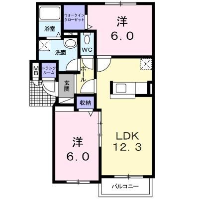 フーレビラ 402【管理NO：1-017557201-04020】 ★家具家電は申し込み後に搬入しますの外観画像