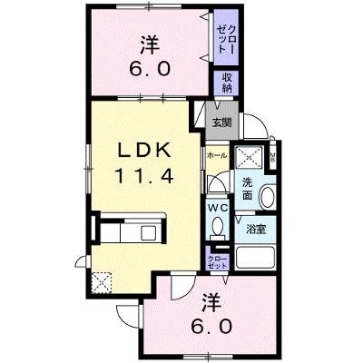 ひまわりハウス 202【管理NO：1-017307601-02020】 ★家具家電は申し込み後に搬入します★ ★2026年11月下旬入居可能★の外観画像