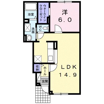 カモミール　Ｂ 104【管理NO：1-017278701-01040】 ★家具家電は申し込み後に搬入します★の外観画像