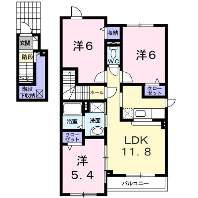 イルミオⅠ 201【管理NO：1-015331201-02010】 ★家具家電は申し込み後に搬入します 2026年07月下旬入居可能の外観画像