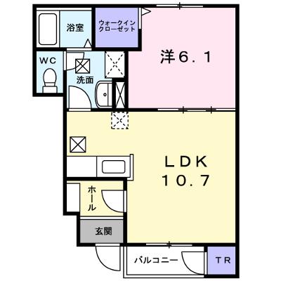 グラン　カナリヤ 103【管理NO：1-014306701-01030】 ★家具家電は申し込み後に搬入しますの外観画像