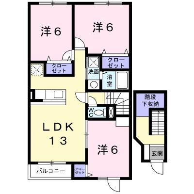 ウエスト　ファイブ　ヒルズ 203【管理NO：1-014065906-02030】 ★家具家電は申し込み後に搬入します★ ★2026年10月中旬入居可能★の外観画像